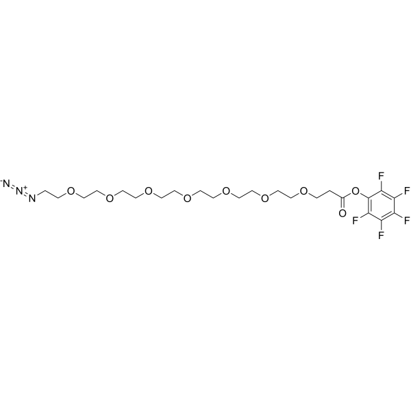 Azido-PEG7-PFP ester Chemical Structure