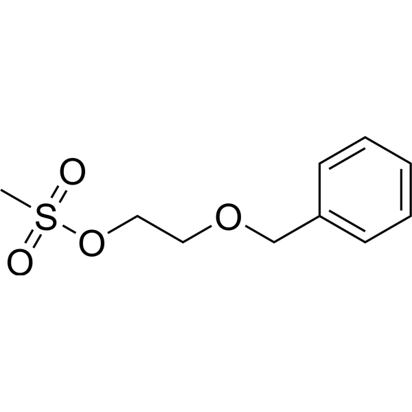 Benzyl-PEG1-MS Chemical Structure