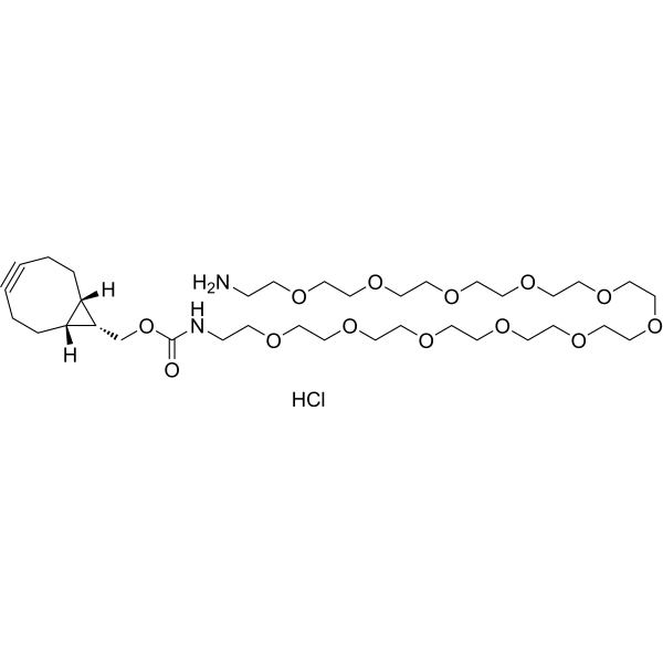 endo-BCN-PEG12-NH2 hydrochloride