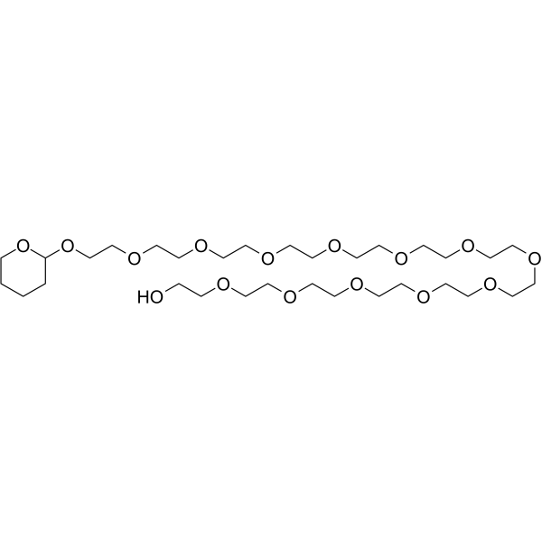 THP-PEG13-OH Chemical Structure