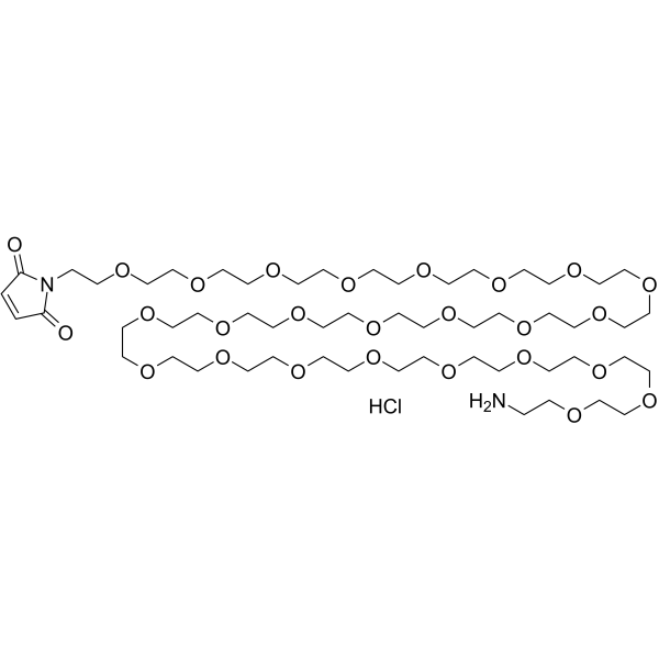 Mal-PEG25-NH2 hydrochloride