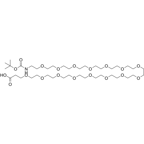 Boc-NH-PEG<em>15</em>-<em>C</em>2-acid