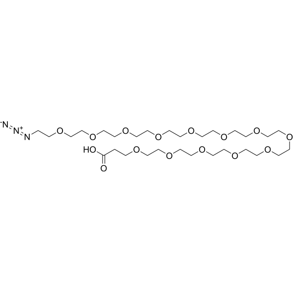 Azido-PEG13-acid Chemical Structure