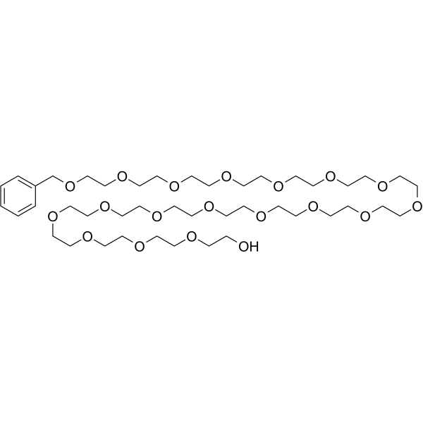 Benzyl-PEG18-alcohol Chemical Structure