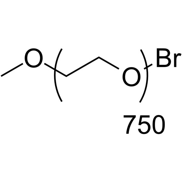 m-PEG750-Br Chemical Structure