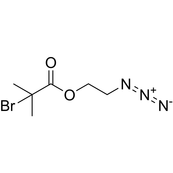 Br-Boc-C2-azido Chemical Structure