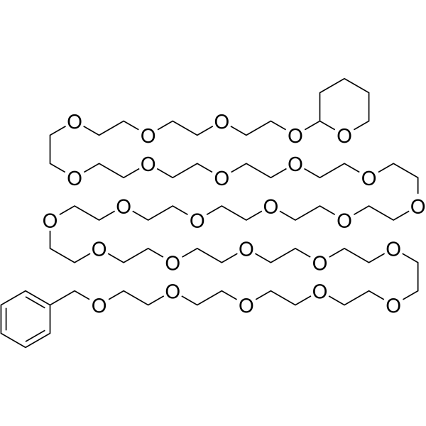 Benzyl-PEG24-THP Chemical Structure