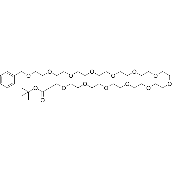 Benzyl-PEG13-Boc Chemical Structure