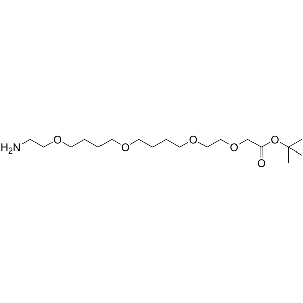 Boc-PEG1-PPG2-C2-NH2 Chemical Structure