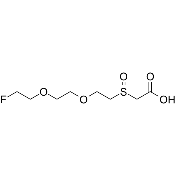 F-PEG2-SO-COOH Chemical Structure