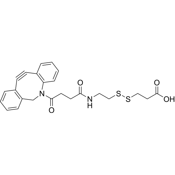 DBCO-S-S-acid Chemical Structure