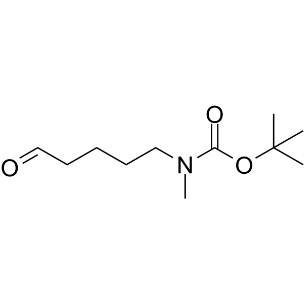5-[Boc(methyl)amino]pentanal Chemical Structure