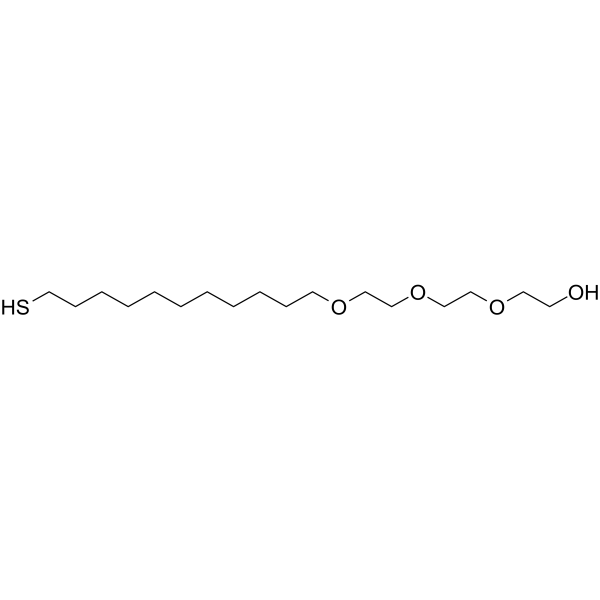 Thiol-C9-PEG4 Chemical Structure