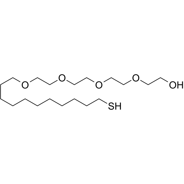 Thiol-C9-PEG5 Chemical Structure