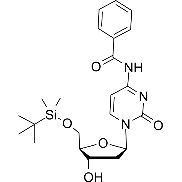 <em>5</em>-O-TBDMS-<em>N</em>4-Benzoyl-<em>2</em>-deoxycytidine