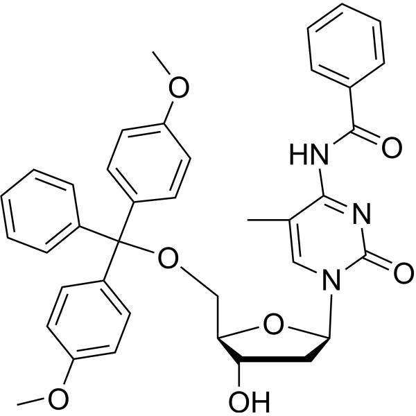 5'-O-DMT-N4-Bz-5-Me-dC Chemical Structure