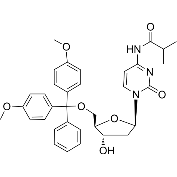 5'-O-DMT-ibu-dC Chemical Structure
