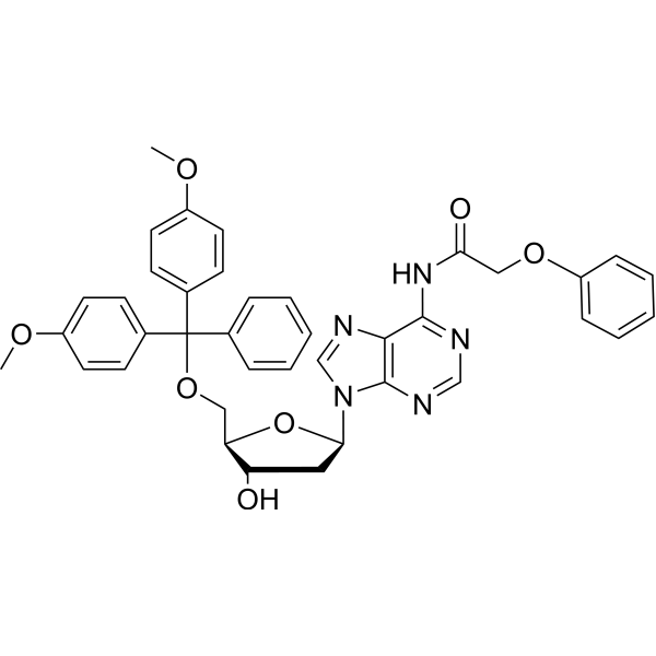5'-O-DMT-PAC-dA Chemical Structure