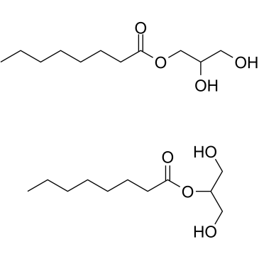 Monocaprylin Chemical Structure