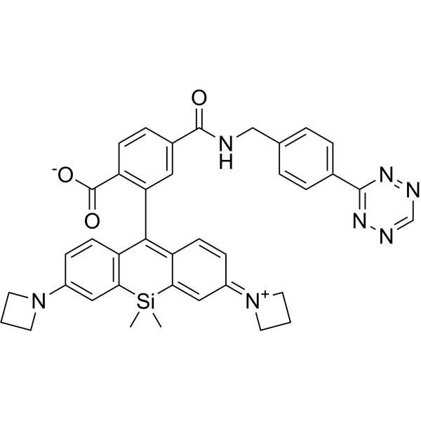 Janelia Fluor® 646, Tetrazine Chemical Structure
