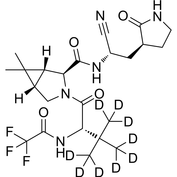 Nirmatrelvir-d9 Chemical Structure