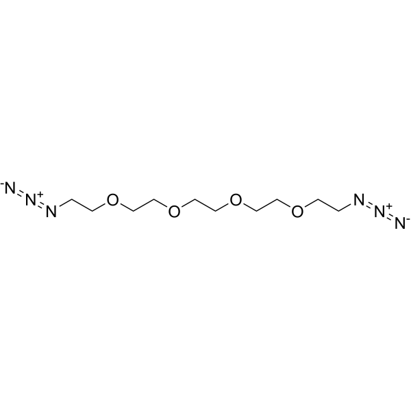 Azido-PEG4-azide Chemical Structure