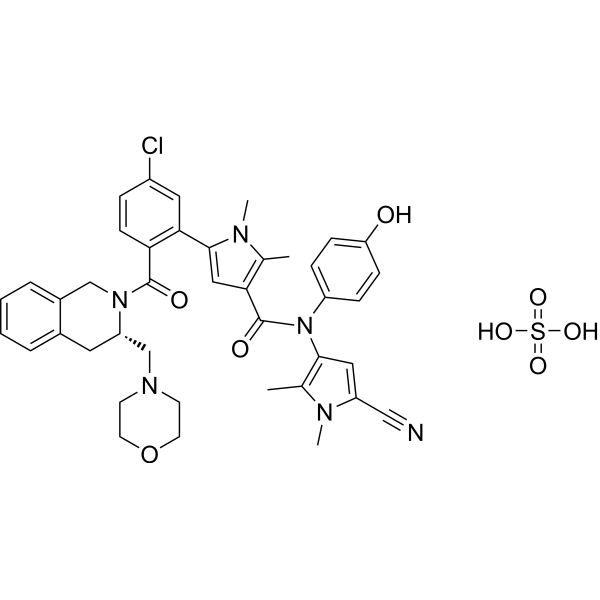 S65487 sulfate Chemical Structure
