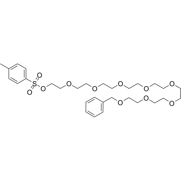 Benzyl-PEG8-Ots Chemical Structure