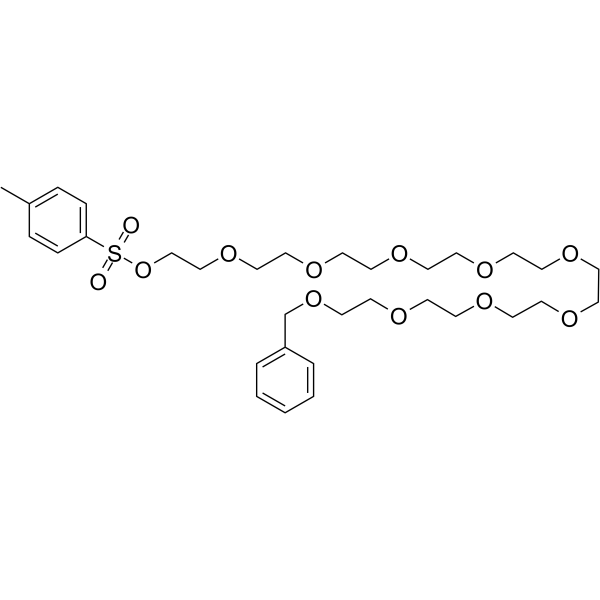 Benzyl-PEG9-Ots Chemical Structure