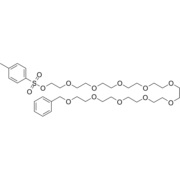 Benzyl-PEG10-Ots Chemical Structure