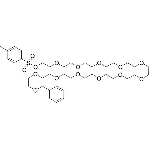 Benzyl-PEG12-Ots Chemical Structure