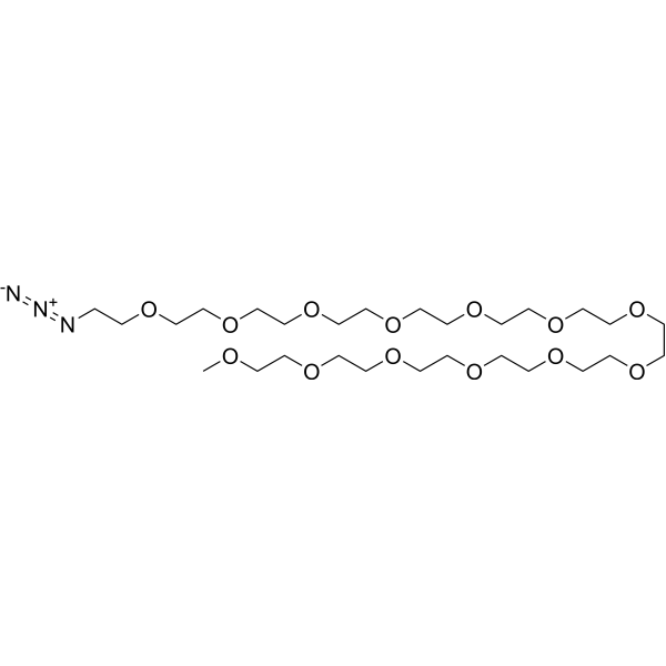 m-PEG13-azide Chemical Structure
