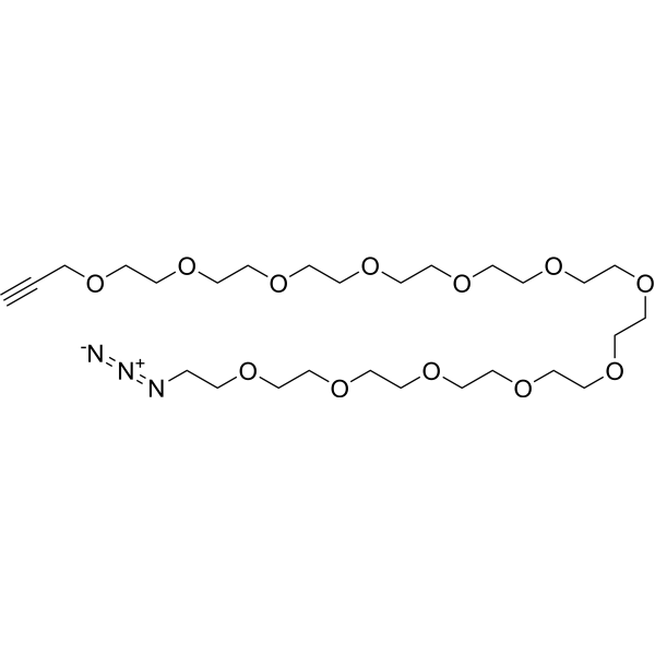Azido-PEG12-propargyl Chemical Structure