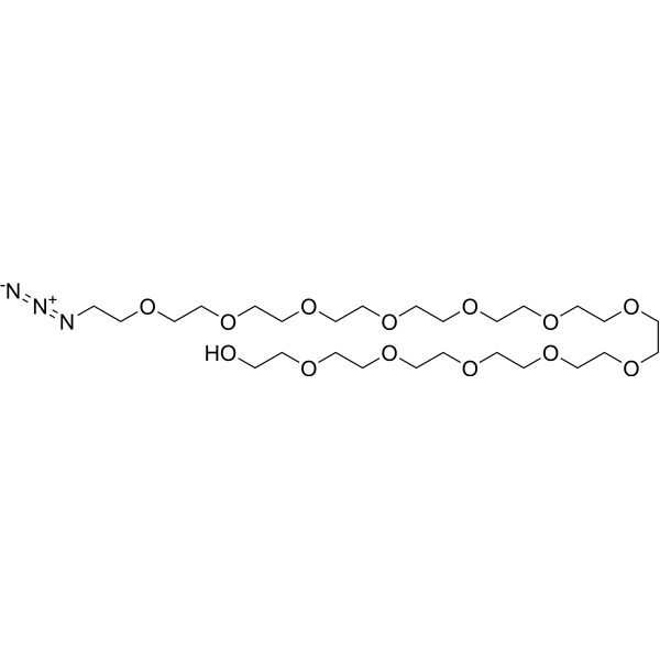 Azido-PEG12-alcohol Chemical Structure