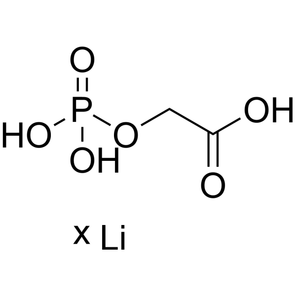 Phosphoglycolic acid lithium Chemical Structure
