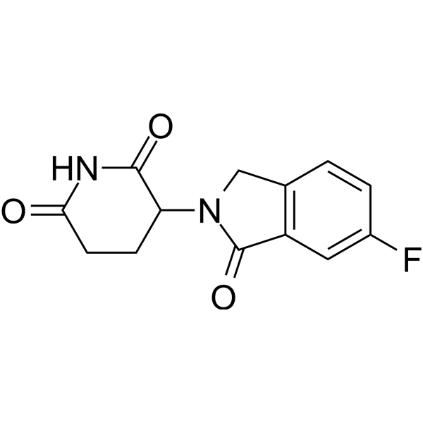 Lenalidomide-6-F Chemical Structure