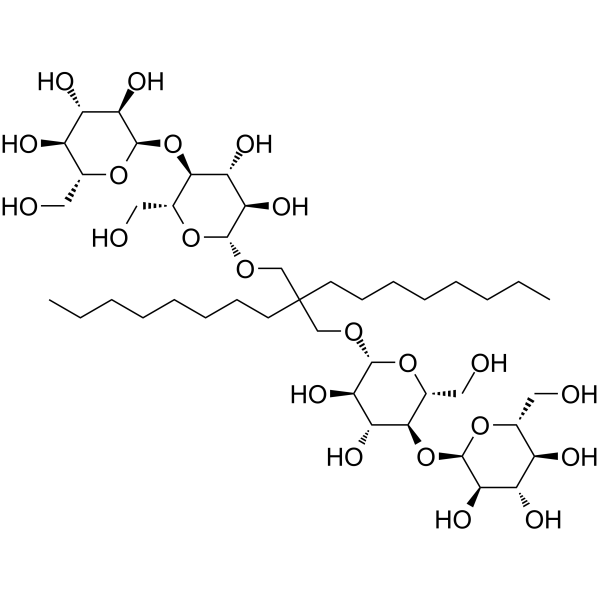 Decyl maltose neopentyl glycol Chemical Structure