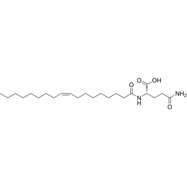 N-Oleoyl glutamine Chemical Structure