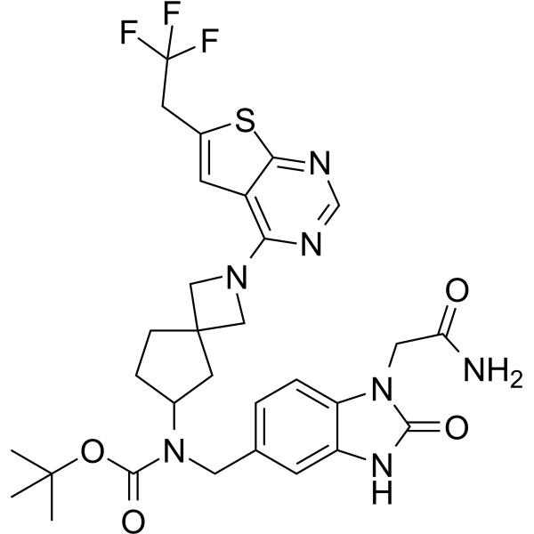Menin-MLL inhibitor 19 Chemical Structure