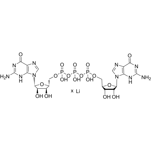 Diguanosine <em>5</em>′-<em>triphosphate</em> lithium