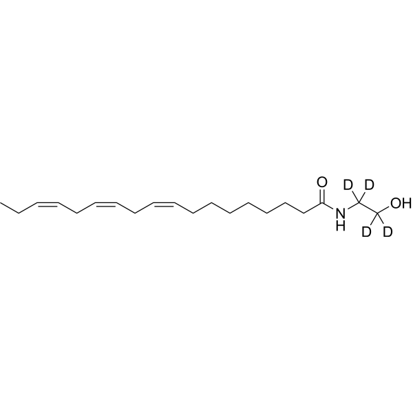 <em>N</em>-Linolenoylethanolamine-d4