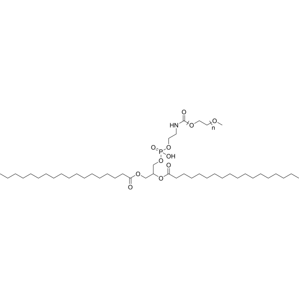 mPEG-DSPE, MW 2000 Chemical Structure