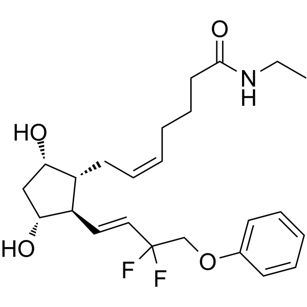 Tafluprost ethyl <em>amide</em>