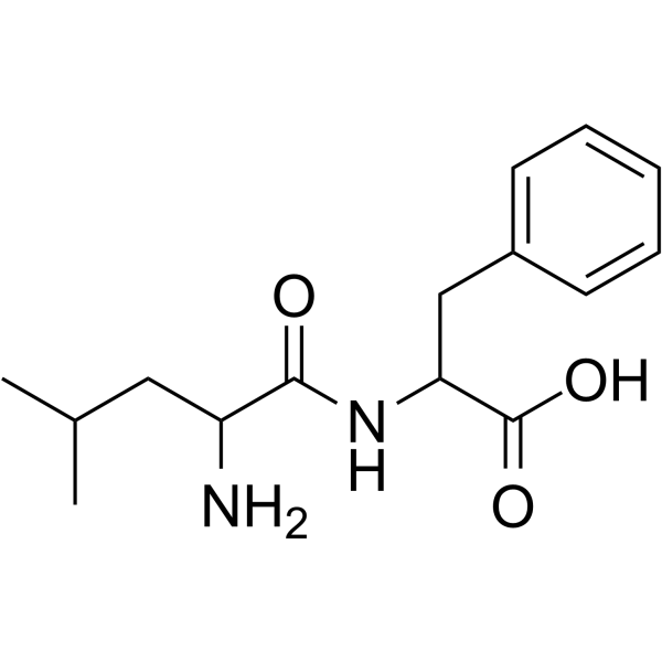 DL-Leucyl-DL-phenylalanine Chemical Structure