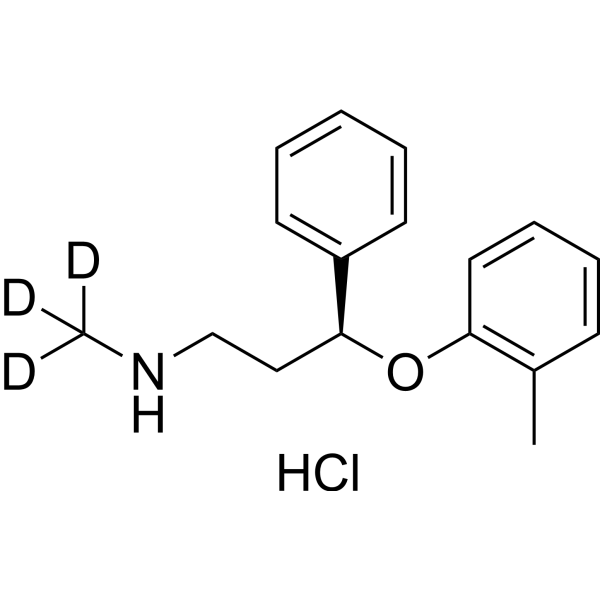(S)-Tomoxetine-d<sub>3</sub> (hydrochloride)