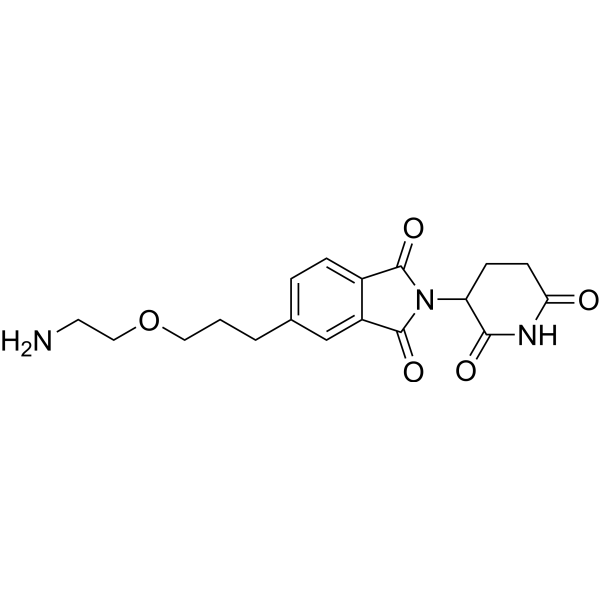 Thalidomide-5-propoxyethanamine Chemical Structure