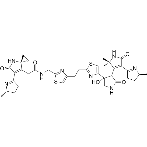 Colibactin 742 Chemical Structure