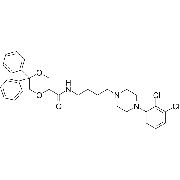 Dopamine D3 receptor antagonist-1 Chemical Structure