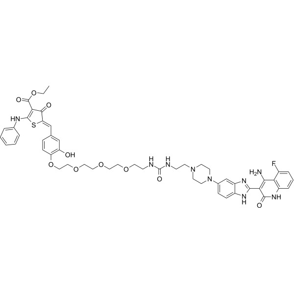 Dovitinib-RIBOTAC Chemical Structure