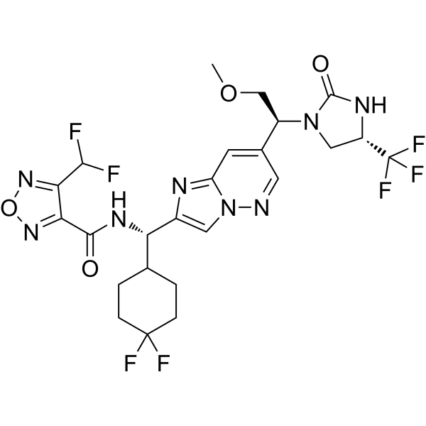 IL-17A inhibitor 2 Chemical Structure